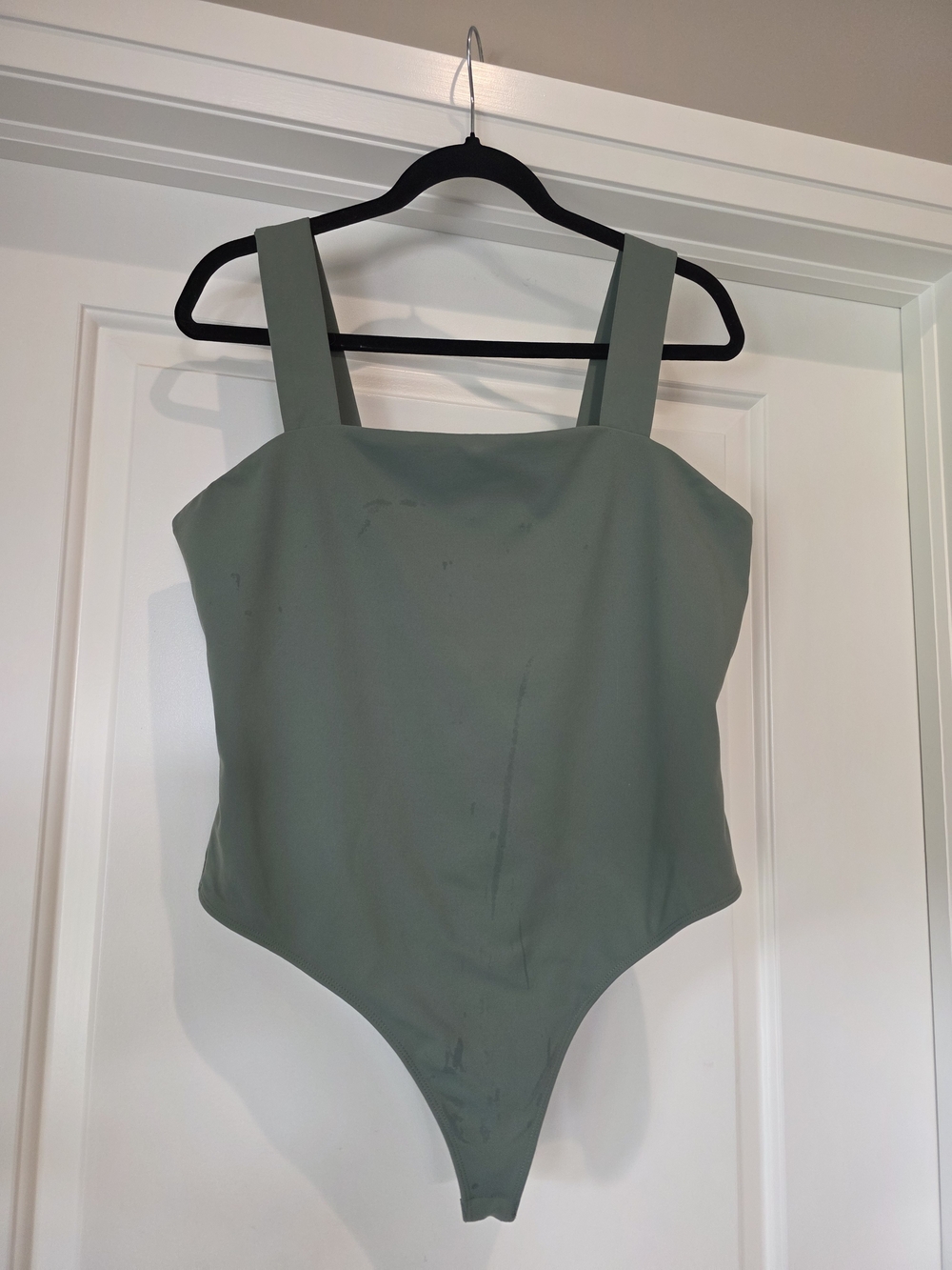 Ricki's Sage Green Sleeveless Bodysuit